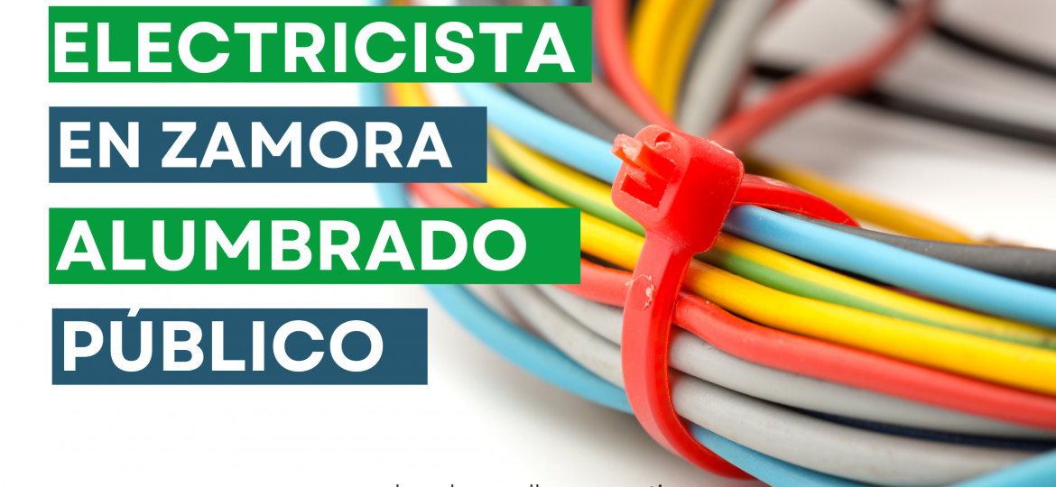 Electricista alumbrado público
