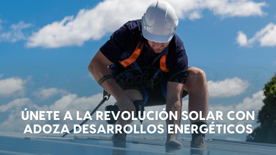 Únete a la Revolución Solar con Adoza Desarrollos Energéticos (Blog Banner)