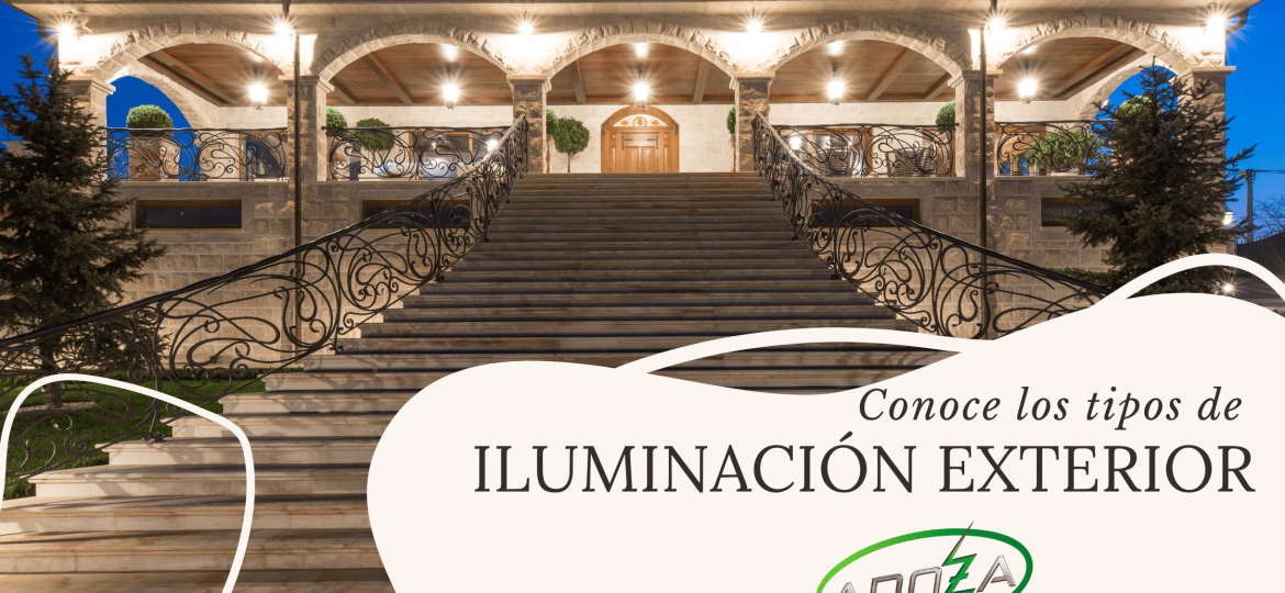 Iluminación Exterior (Banner para blog)