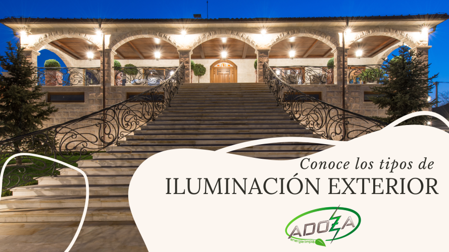 Iluminación Exterior (Banner para blog)